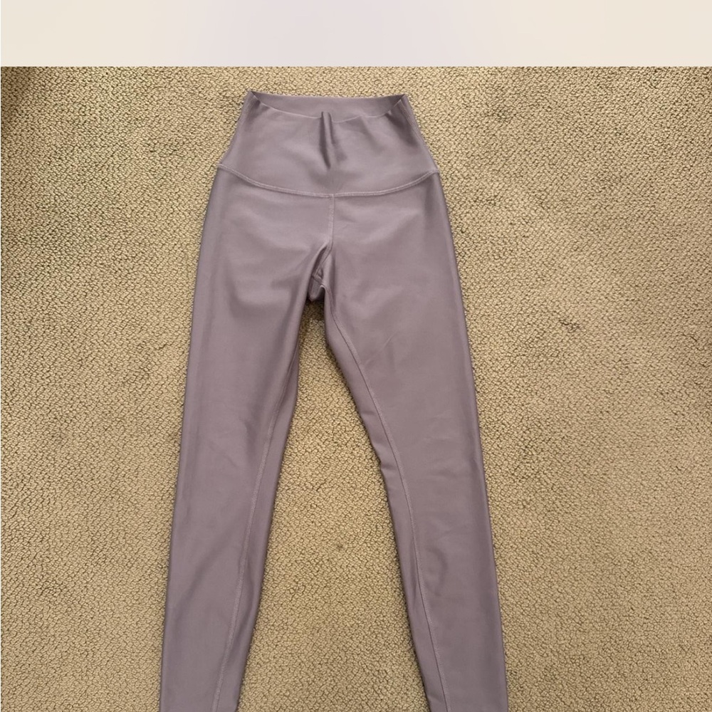 High-Waisted Purple Leggings